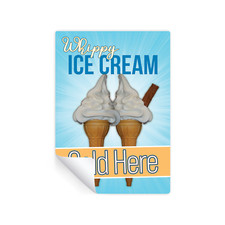 Ice Cream Sold Here Sticker
