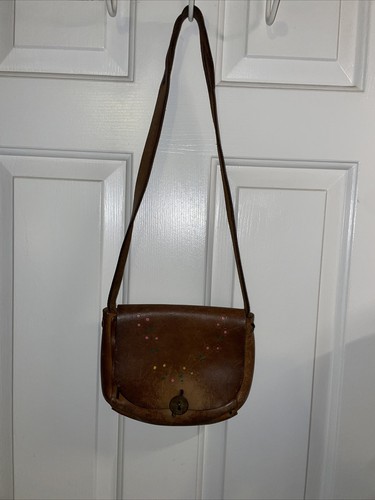 Vintage genuine leather saddle - genuine,