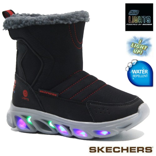 Boys skechers light boots - boys,