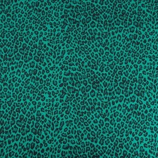 Green leopard print stretch - leopard,