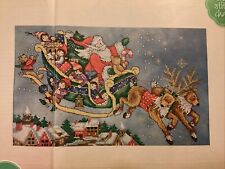 Joan Elliott Santa Present Sleigh Magical Journey Christmas Cross Stitch Chart