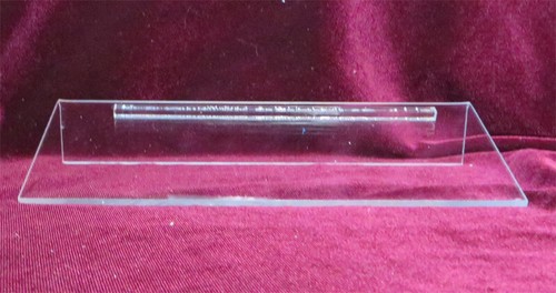 Acrylic display side risers - display,