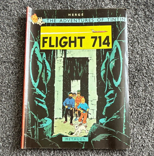 Hergé tintin flight 714 - hergé,