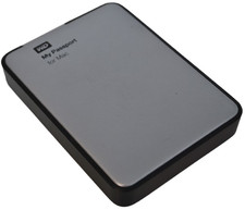 Western Digital 500GB Silver My Passport Portable External Hard Drive