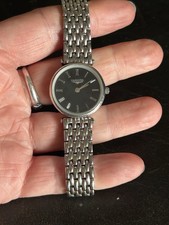 Longines La Grande Classique Silver Tone Watch Ref. L4.635.2 Quartz WORKING LC