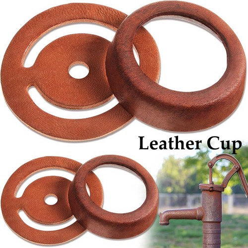 Leather cup flat - leather,