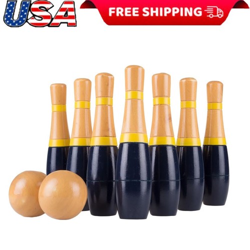 Lawn bowling game skittle - game/skittle, ball