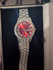 Mens Moissanite Diamond Watch