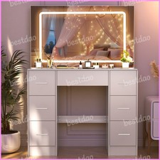 White Dressing Table with