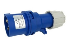 JCE 16 Amp 3 Pin Blue Trailing