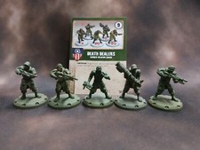 DUST TACTICS US DEATH DEALERS RANGER WEAPON SQUAD.  Ex Shop Display