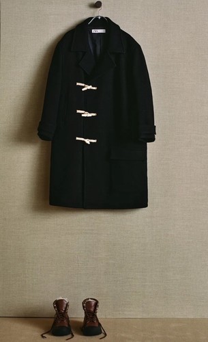 229 zara wool coat - wool, women