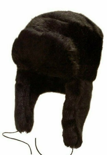 Faux fur trapper - faux, fleece