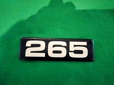 Scammell / Leyland 265 BHP front grill panel badge. NOS.