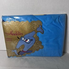 Disney Aladdin 2 Pair Pile Pocket Draperies 80”w X 84”l (2 Tie Back) Curtain VTG