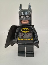 LEGO Batman Minifigure Alarm Clock Digital Black Collectable 27cm
