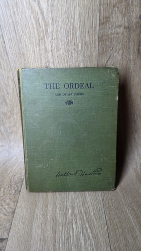 Antique 1913 signed poetry - antique,