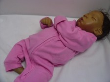 Life Like Baby Doll In Pink Babygro