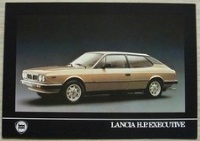 LANCIA HP EXECUTIVE 2000 IE Car Sales Brochure c1981 FRENCH TEXT