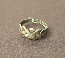 VINTAGE 800 SILVER PUZZLE BAND