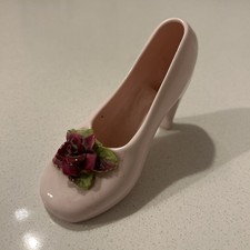 Vintage Miniature Ceramic Shoe