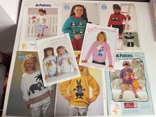8 knitting patterns child's