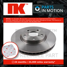 2x Brake Discs Pair Vented