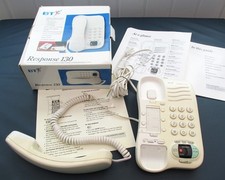 BT Response 130 Telephone & Answering Machine GWO (mains adaptor absent)