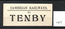 Cambrian Railways CR - Luggage