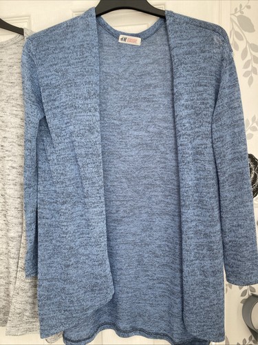 Girls blue long cardigan - h/m,
