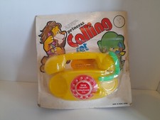 Vintage Plastic Toy Phone in