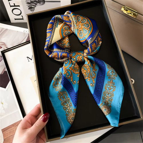 Women 70x70cm silk scarf - women’s,