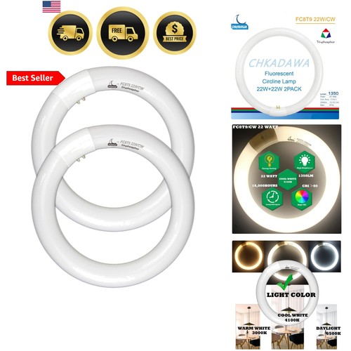 Fc8t9 circular fluorescent - fc8t9/cw,