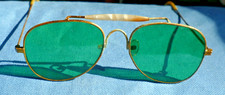 Vintage Aviator Style  green