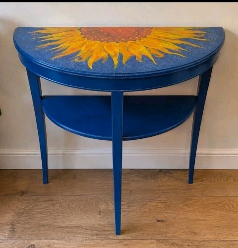 Hand painted sunflower artwork - painted,
