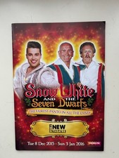 Panto  / Pantomime theatre programme SNOW WHITE JOE MCELDERRY CANNON & BALL
