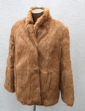 Real Coney Fur Jacket Coat