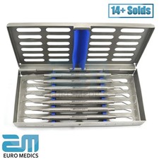Dental Curettes-Set Of 7 Gracey's Equipments With Cassettes Hygeine Lab