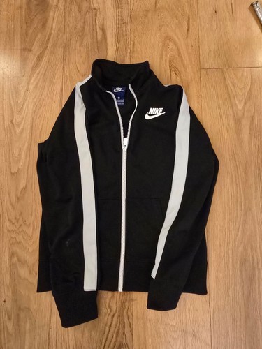 Nike black white zip - nike,