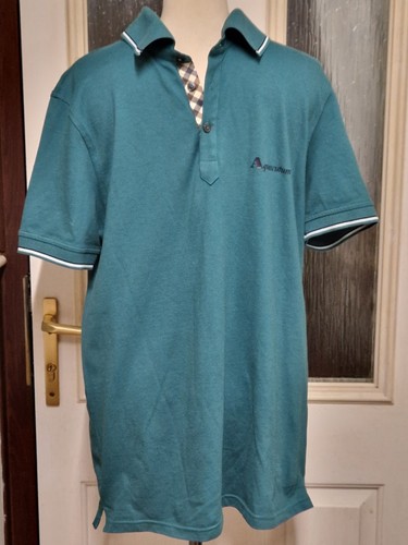 Aquascutum london mens polo - london,