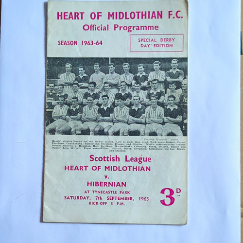 1963 heart midlothian v - 1963.,