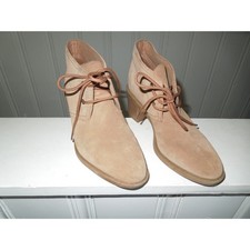 Clarks Womens Tan Suede Lace