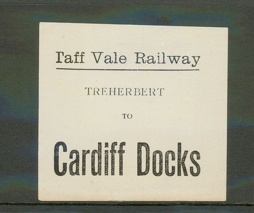 Taff vale railway - vale,