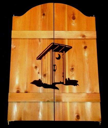 New outhouse saloon bathroom - new,