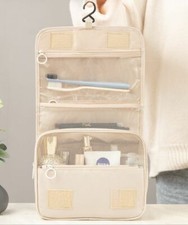 Toiletry Makeup Bag Folded Multi-function Wash Travel Carry Large Hanging Zipper