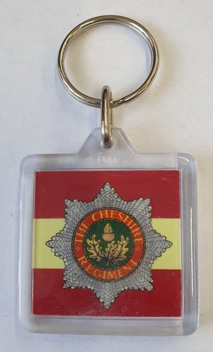 Acrylic military key ring - acrylic,