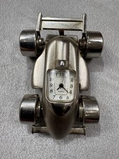 Race Car Clock Novelty