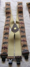 Mens Classic Tractor Braces, Ferguson, David Brown, Field Marshall, Fordson N