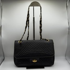 BALLY Quilted Chain Leather