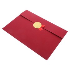  Diploma Book Navy Blue Custom